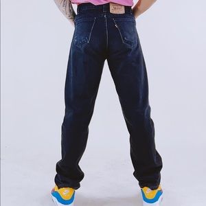 Vintage 550 Levi’s Black Denim Jeans